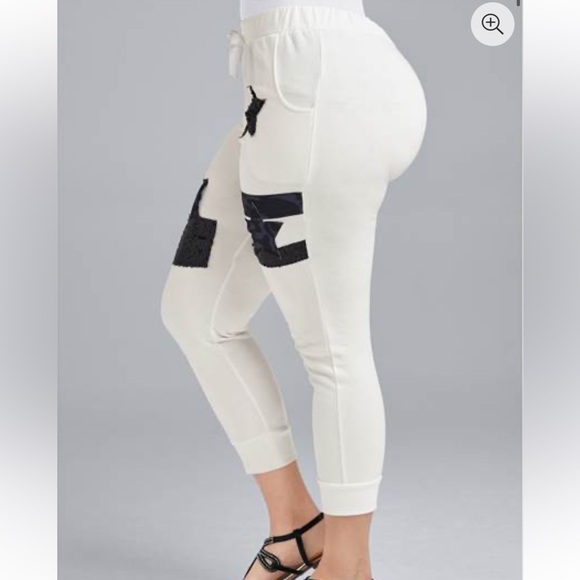 NWOT⭐️ VENUS PATCHWORK JOGGERS - Picture 11 of 13